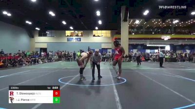 235 lbs Round Of 64 - Temiloluwa Olowoopejo, Rutgers WC vs John Pierce, Apprentice