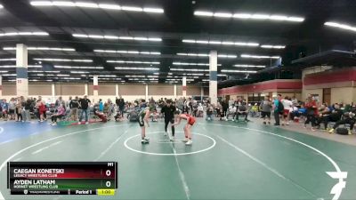 88 lbs Cons. Round 2 - Caegan Konetski, Legacy Wrestling Club vs Ayden Latham, Hornet Wrestling Club