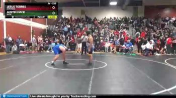 220 lbs Champ. Round 1 - Jesus Torres, Durango vs Austin Mack, Basic