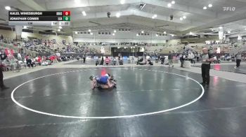 106 lbs Placement (4 Team) - Jonathan Comes, Lakeway Christian Academy vs Kalel Winesburgh, Boyd Buchanan High School