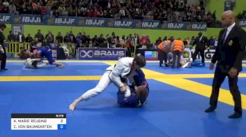 KENDALL MARIE REUSING vs CHARLOTTE VON BAUMGARTEN 2020 European Jiu-Jitsu IBJJF Championship