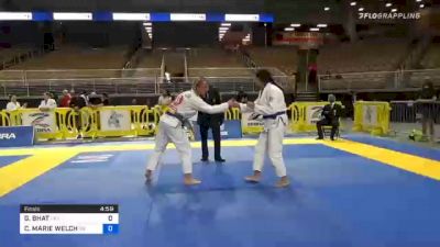 GEETA BHAT vs CASIDY MARIE WELCH 2020 World Master IBJJF Jiu-Jitsu Championship