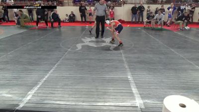 100_B lbs Round Of 32 - Jaxon Zapotpcky, Hazleton vs Parker Adkins, Saegertown