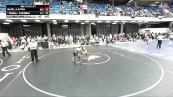 120 lbs Semifinal - Taniyah Sherman, Unattached vs Isabella Rivas, Unattached