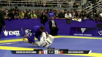 Diego Oliveira Batista vs Reirisson Dos Santos Gabriel 2026 Brasileiro Jiu-Jitsu IBJJF