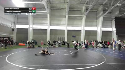 95 lbs Champ. Round 1 - Mason Fillmore, Agon Academy Wrestling vs Hudson LaRose, Hook Em W.C