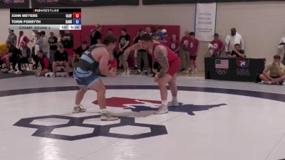 125 kg Champ. Round 3 - John Meyers, Clarion RTC vs Torin Forsyth, Kansas