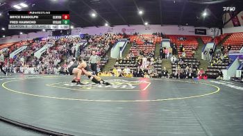 175 lbs Quarterfinals (8 Team) - Fred Hammond, LakeVille Memorial HS vs Bryce Randolph, Clinton HS