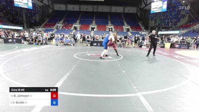 215 lbs Cons 16 #2 - Brandon Johnson, IN vs Ian Smith, WI