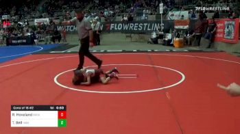 40 lbs Consolation - Ruger Hoveland, Broken Arrow Wrestling vs Trey Bell, Higher Calling WC