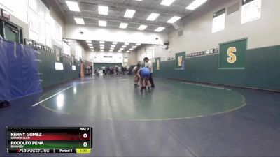 190 lbs Cons. Round 2 - Kenny Gomez, Orange Glen vs Rodolfo Pena, Brawley
