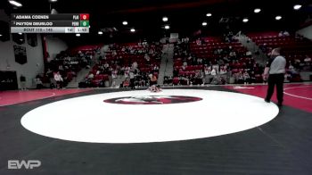 145 lbs 1st Place Match - Adama Coenen, PLAINVIEW vs Payton Deurloo, PERRY