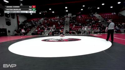 145 lbs 1st Place Match - Adama Coenen, PLAINVIEW vs Payton Deurloo, PERRY