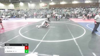144 lbs Round Of 16 - Ben Marvel, Buckaroo WC vs Justus Spillner Jr, USA Gold