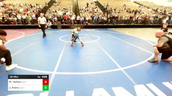 58-M lbs Round Of 16 - Marco Yodice, West Milford vs Jordan Arenz, Centurion