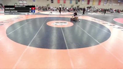 160 A Cons. Round 2 - Hailey Sutton, University Of Providence vs Love Daley, Sacred Heart