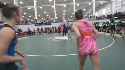 95 lbs Kenly Muzykoski, Ohio Blue vs Aaliyah Brown, Indiana Gold