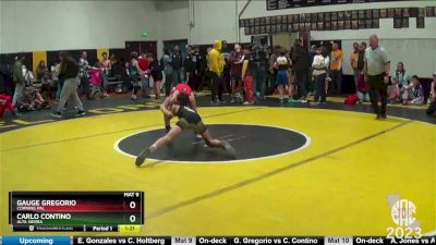 100 lbs Champ. Round 1 - Gauge Gregorio, Corning PAL vs Carlo Contino, Alta Sierra