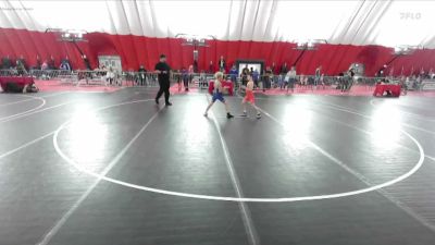 82 lbs 5th Place Match - Gabriel Garza, Ringers Wrestling Club vs Eastyn Volkman, Wrestling Factory