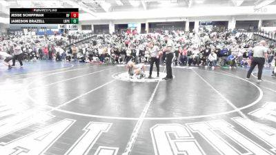 190 lbs Cons. Round 2 - Jameson Brazell, Lone Peak vs Jesse Schiffman, Westfield