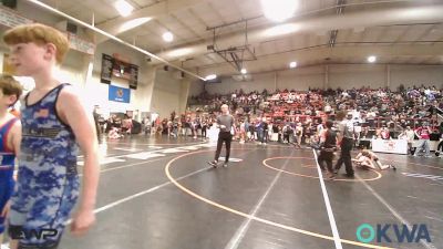 92 lbs Round Of 16 - Wyatt Austin, Sperry Wrestling Club vs Gatlin Earp, Chandler Takedown Club