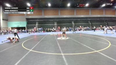 130 lbs Cons. Round 7 - Ximena Vazquez, Del Oro vs Emma Benedetti, Casa Grande