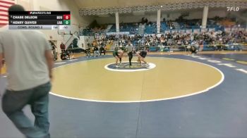 132 lbs Cons. Round 2 - Henry Quiver, Lander Valley vs Chase DeLeon, Mountain View