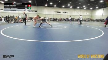 230 lbs Semifinal - Chase Sullivan, Northern Colorado 14U vs Rhodes Molenda, POWA 14U