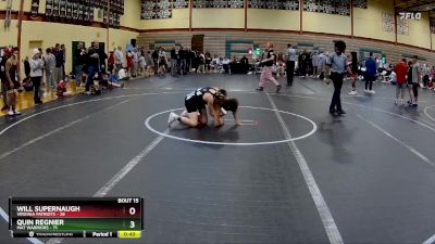 210 lbs Round 3 (10 Team) - Quin Regnier, Mat Warriors vs Will Supernaugh, Virginia Patriots