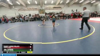 115 lbs Champ. Round 1 - Daisy Lopez Pelico, Greeley West vs Mia Thorne, Discovery Canyon