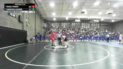 285 lbs Champ. Round 1 - Israel Pinzon, Chowchilla vs Christian Aguirre, St. Joseph