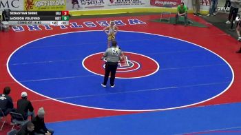 89 lbs Consi Of 16 #2 - Sebastian Shine, Greater Latrobe vs Jackson Volovko, North Star