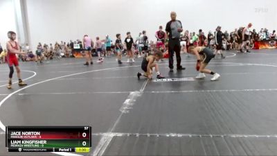 57 lbs Round 9 (10 Team) - Jace Norton, Missouri Outlaws vs Liam Kingfisher, Pedraza Wrestling