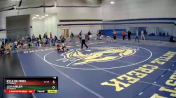 174 lbs Cons. Round 3 - Kyle De Moss, Otterbein vs Levi Kibler, Otterbein