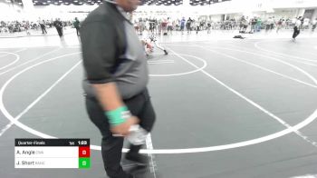 144 lbs Quarterfinal - Austin Angle, Cwa vs Jackson Short, Rancho Bernardo WC