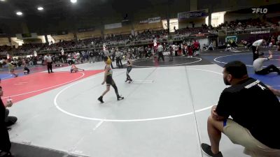 62 lbs Rr Rnd 1 - Stetson Langfels, Pueblo West Storm vs Orlando Vigil, Pueblo County WC