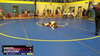 130 lbs Round 2 - Eden Hill, Fredonia FRECO Wrestling vs Rachael Wilson, Raider Wrestling Club