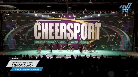Brandon All-Stars - Black [2023 L6 Senior Coed - Small] 2023 CHEERSPORT National All Star Cheerleading Championship