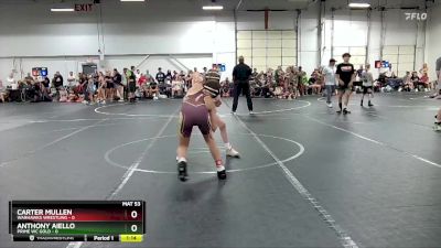 98 lbs Round 7 (8 Team) - Carter Mullen, Warhawks Wrestling vs Anthony Aiello, Prime WC Gold