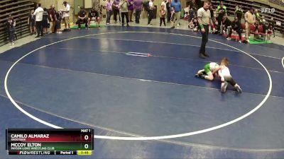 48 lbs Cons. Semi - Camilo Almaraz, Shootbox vs McCoy Elton, Payson Lions Wrestling Club