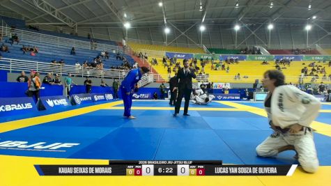 Kauai Seixas De Morais vs Lucas Yan Souza De Oliveira 2026 Brasileiro Jiu-Jitsu IBJJF