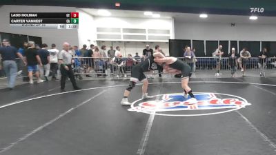 190 lbs Round Of 16 - Ladd Holman, UT vs Carter Vannest, CA