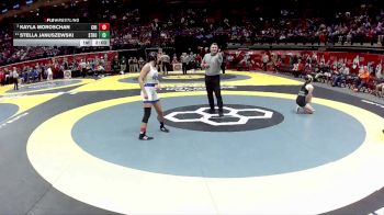 G-120 lbs Quarterfinal - Kayla Moroschan, G-Chippewa vs Stella Januszewski, G-Strongsville