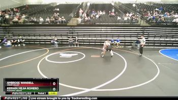 160 lbs Cons. Round 3 - Kerwin Mejia Romero, Pleasant Grove vs Ambrose Wandell, Cedar Valley