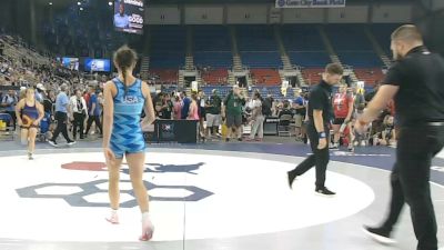 115 lbs Champ. Rd Of 128 - MacKenzie Thomas, Louisiana vs Emma Baker, Michigan