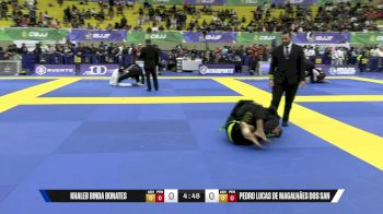 Pedro Lucas De Magalhães Dos San vs Khaleb Binda Bonates 2025 Brasileiro Jiu-Jitsu IBJJF