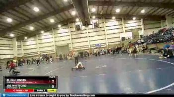 63 lbs Semis & Wb (16 Team) - Elijah Jensen, Punisher Wrestling Company vs Jre Whitford, Utah Green