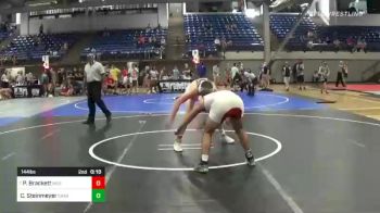 144 lbs Consi Of 8 #1 - Cole Steinmeyer, Crass Trained vs Kolton Reis, Staley WC