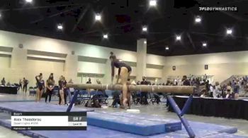 Alex Theodorou - Beam, Desert Lights #1216 - 2021 USA Gymnastics Development Program National Championships