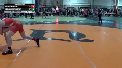 174 lbs Cons. Round 1 - Percie Hatield, Unattached vs Carson Steinmetz, Tiffin